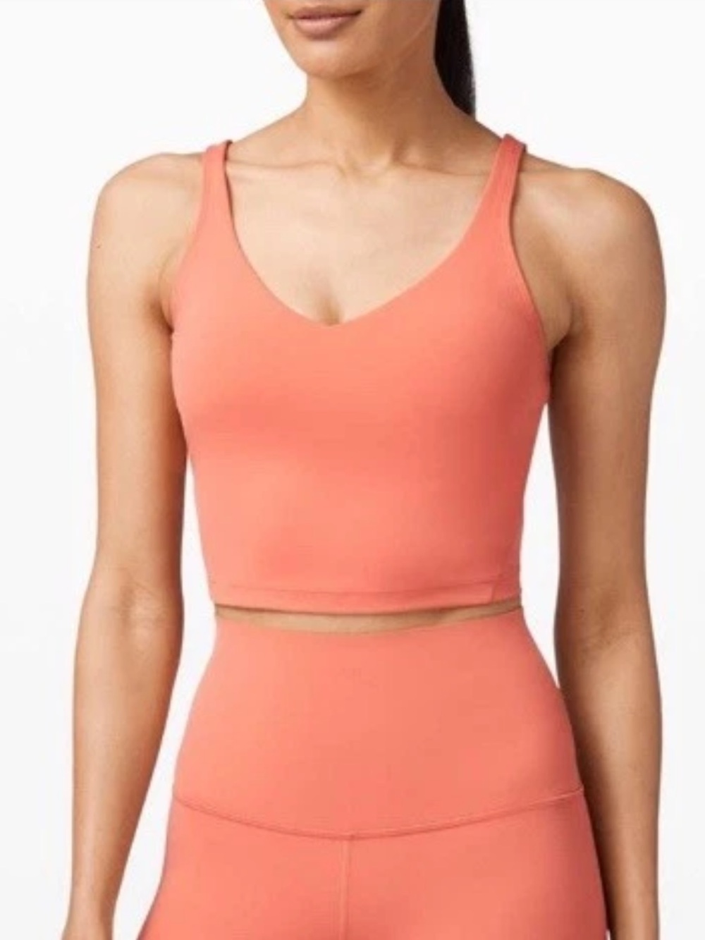 Lululemon Align Tank Top Rustic Coral Size 8